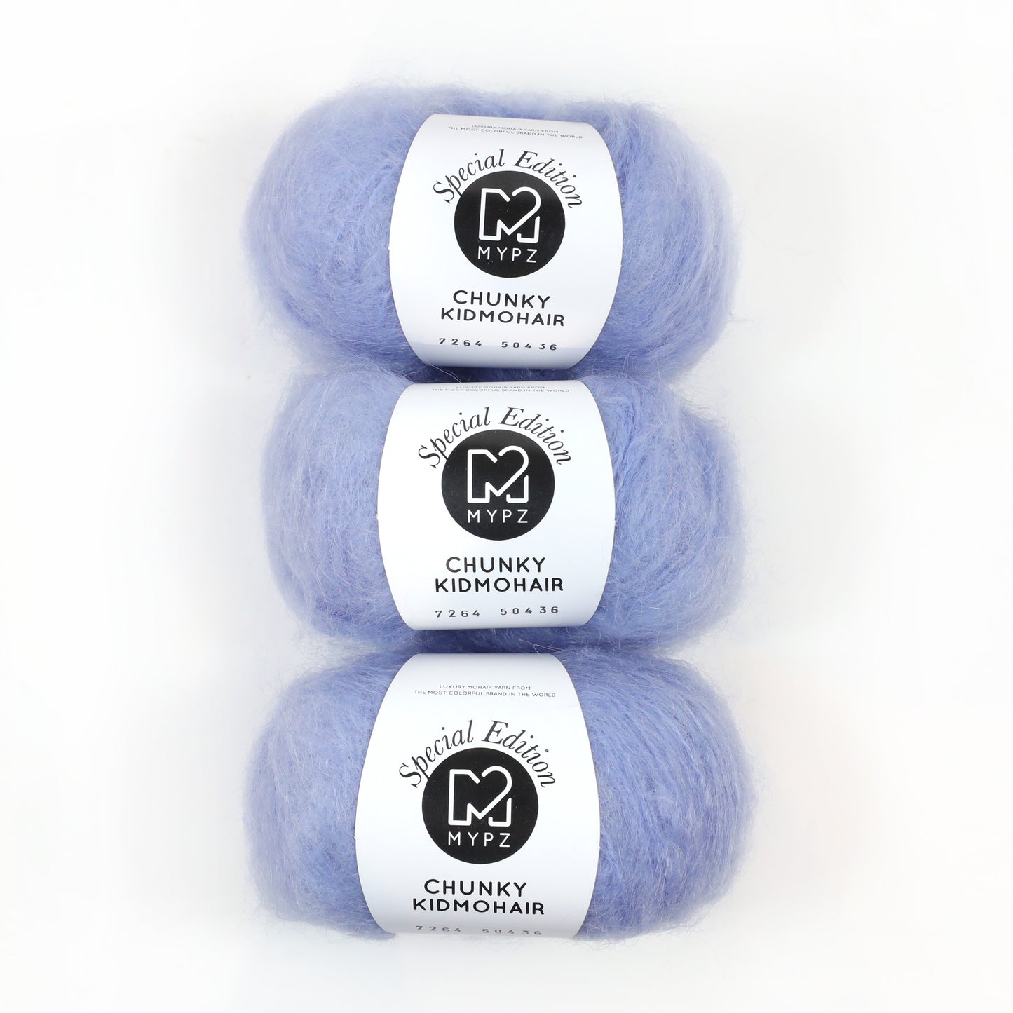 Knitting Kit – MYPZ Chunky Mohair Pullover Alpine Blue No.9 (ENG-NL-DE)