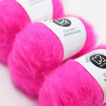 MYPZ Chunky Kidmohair DK Special Edition – Neon Pink