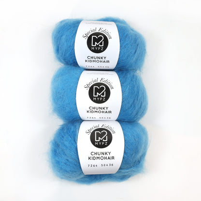 MYPZ Chunky Kidmohair DK Special Edition - Sunny Blue