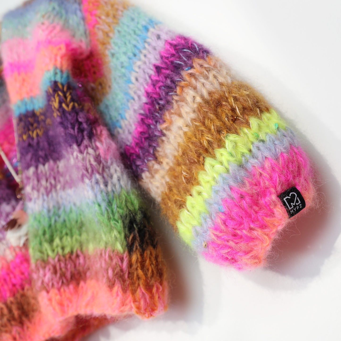 Strickanleitung – MYPZ Chunky Mohair Cardigan Unicorn Glow No12 (ENG-NL-DE)