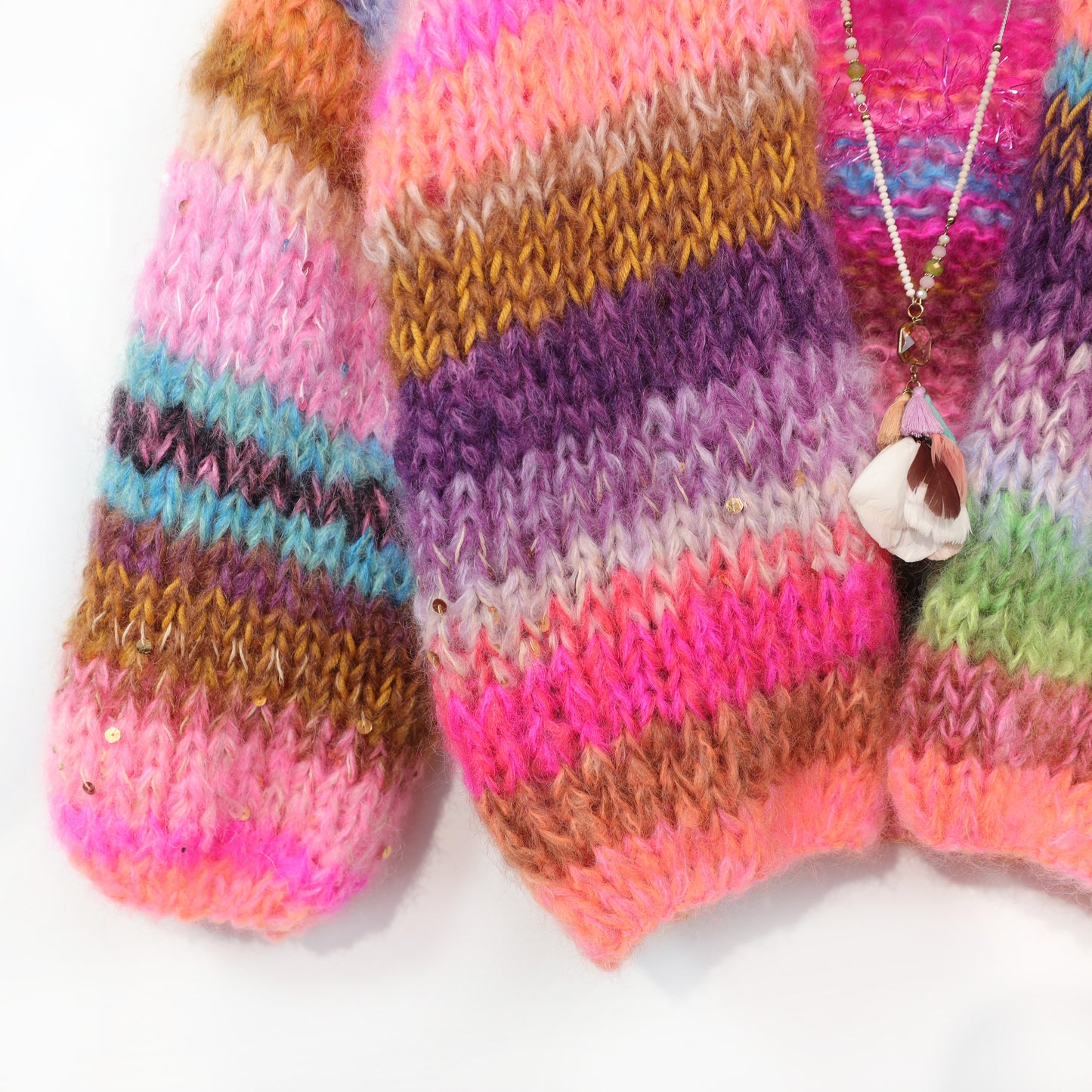 Strickanleitung – MYPZ Chunky Mohair Cardigan Unicorn Glow No12 (ENG-NL-DE)