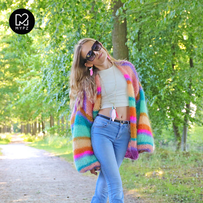 Strickanleitung – MYPZ Basic Light Mohair Cardigan Crystal No10 (ENG-NL-DE)