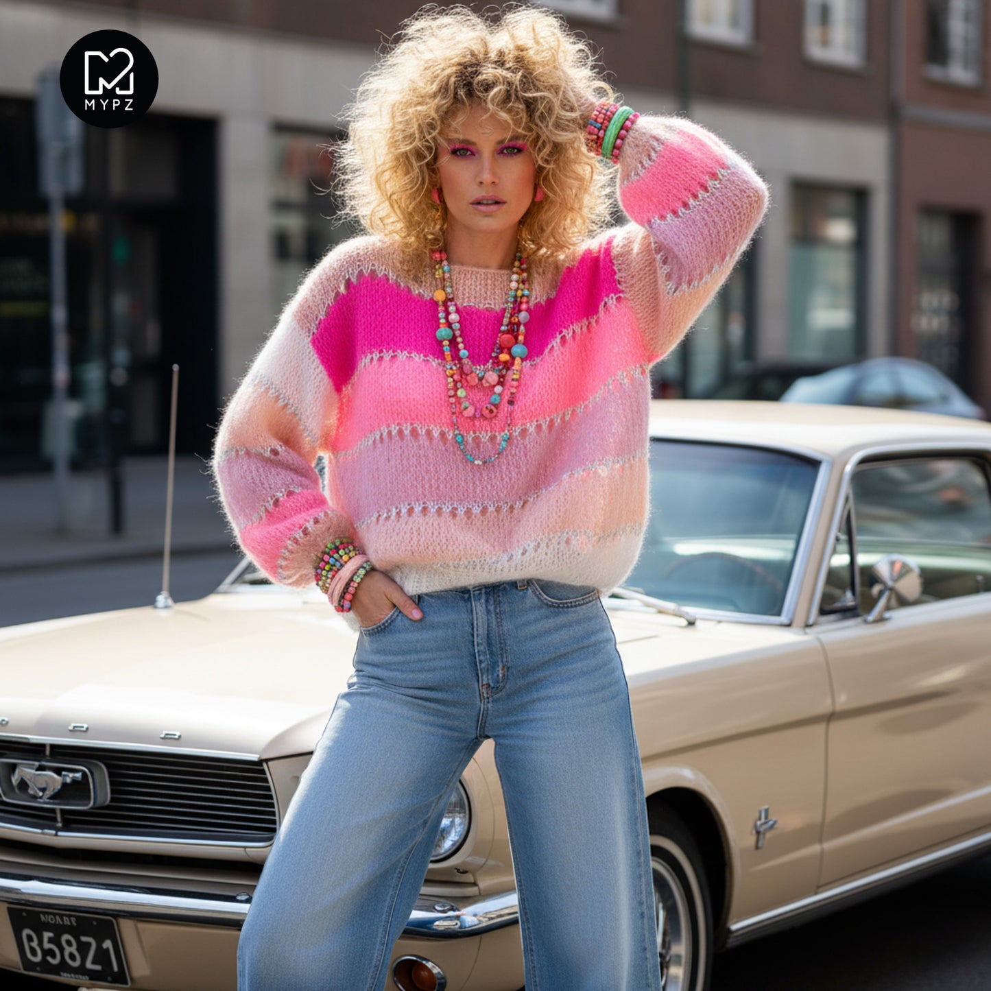 Strickanleitung – MYPZ Light Mohair Pullover Evita No10 (ENG-NL-DE)