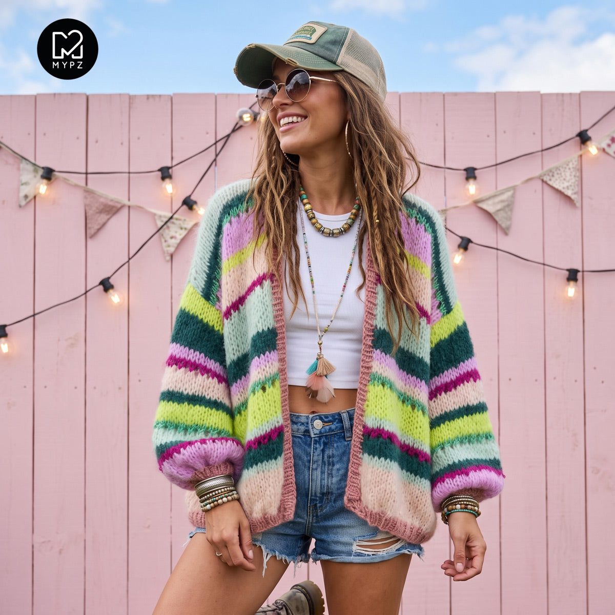 Strickset – MYPZ Light Alpaka Cardigan Featherlight No10