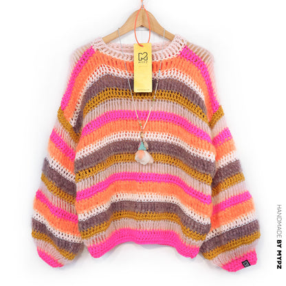 Häkelset – MYPZ Chunky Pullover Georgie (ENG-NL-DE)