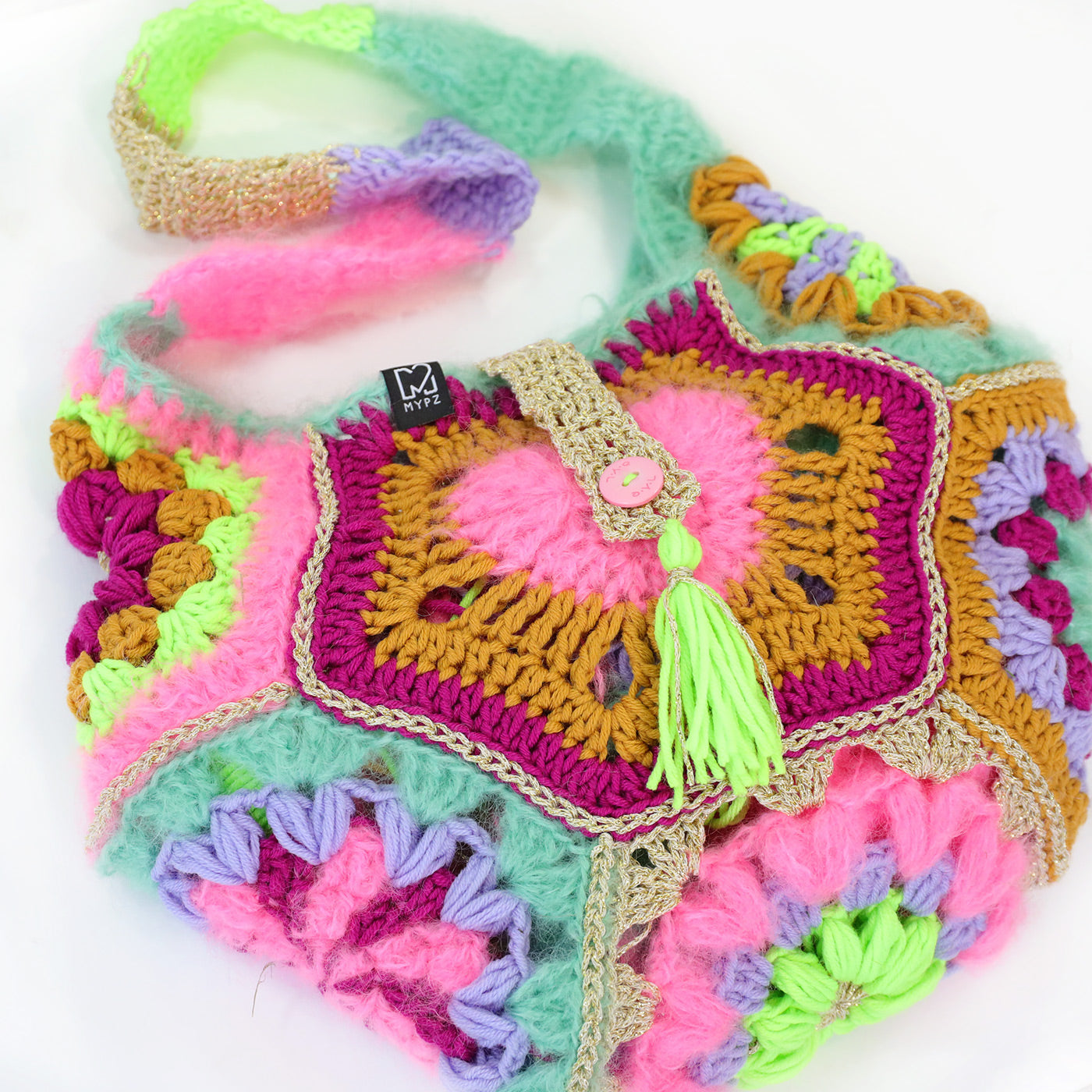 Häkelset [PREORDER] - MYPZ Happiness Tasche (ENG-NL-DE)