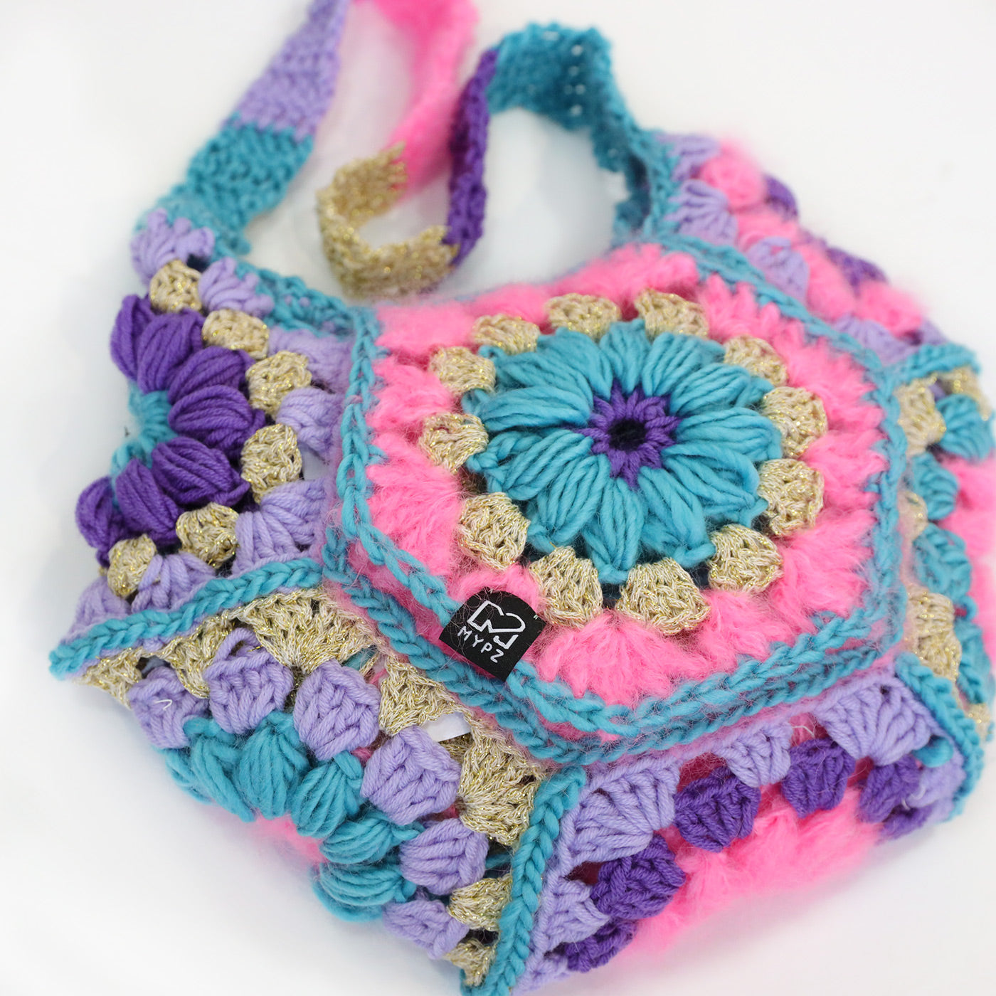 Crochet pattern - MYPZ hexagon bag Pacha (ENG-NL-DE-ES)