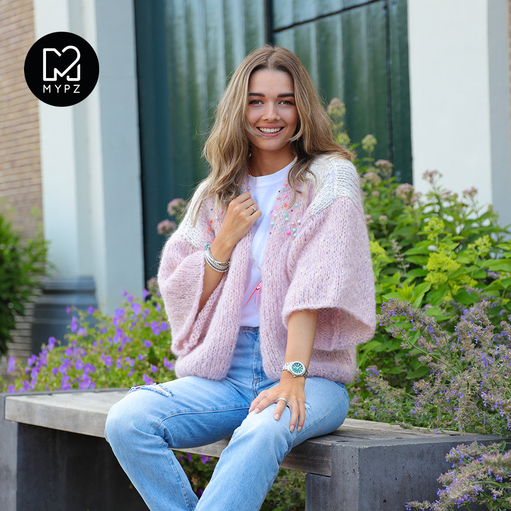 MYPZ Light Mohair-Alpaca Cardigan Jewel