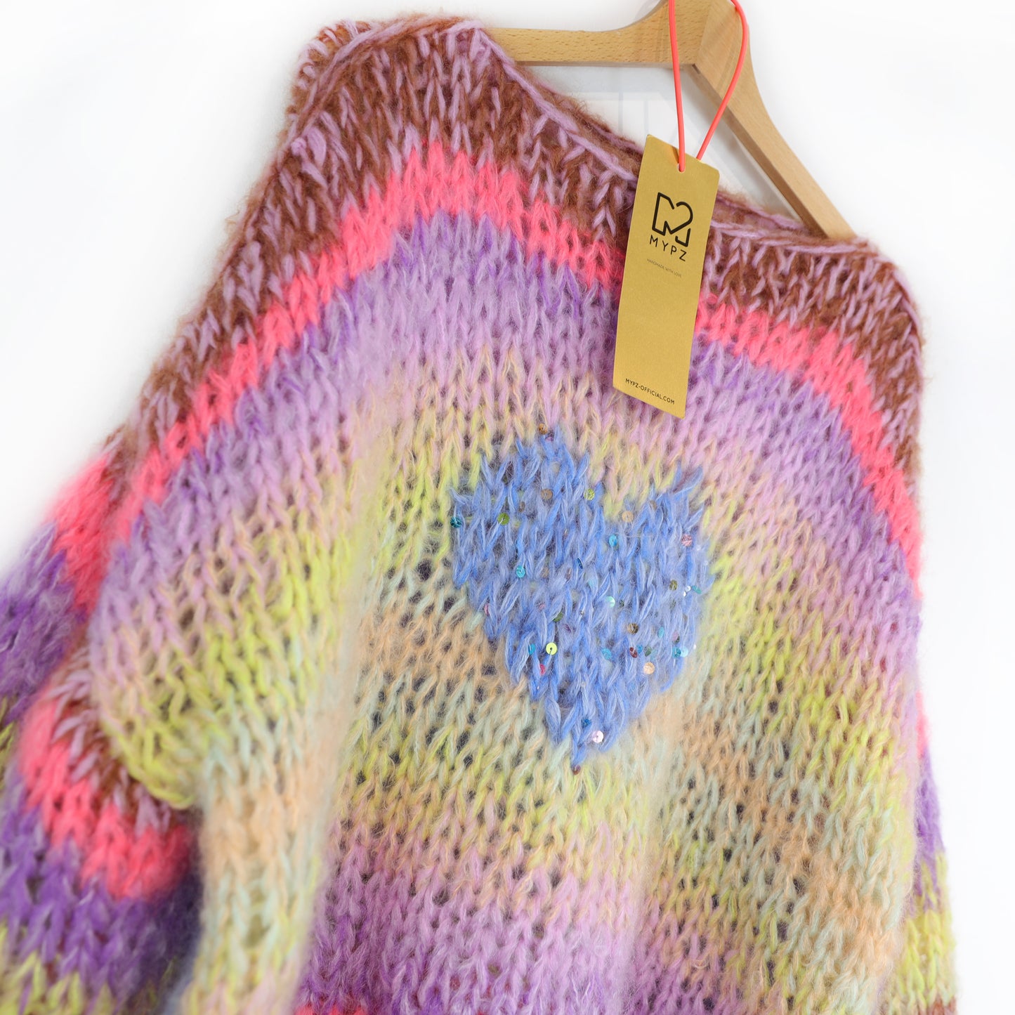 Strickset – MYPZ Short Chunky Alpaca-Mohair Pullover Lake No15 (ENG-NL-DE)