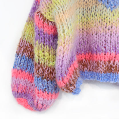 Strickset – MYPZ Short Chunky Alpaca-Mohair Pullover Lake No15 (ENG-NL-DE)