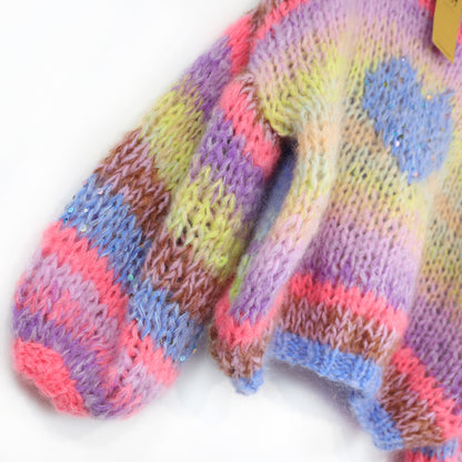 Strickset – MYPZ Short Chunky Alpaca-Mohair Pullover Lake No15 (ENG-NL-DE)