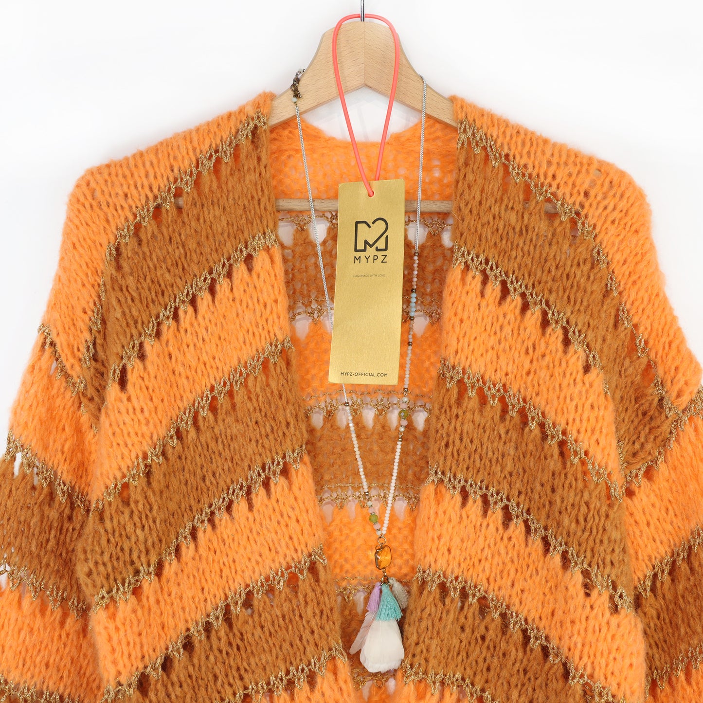 Strickset – MYPZ Light Alpaca Cardigan Golden Flow No10 (ENG-NL-DE)