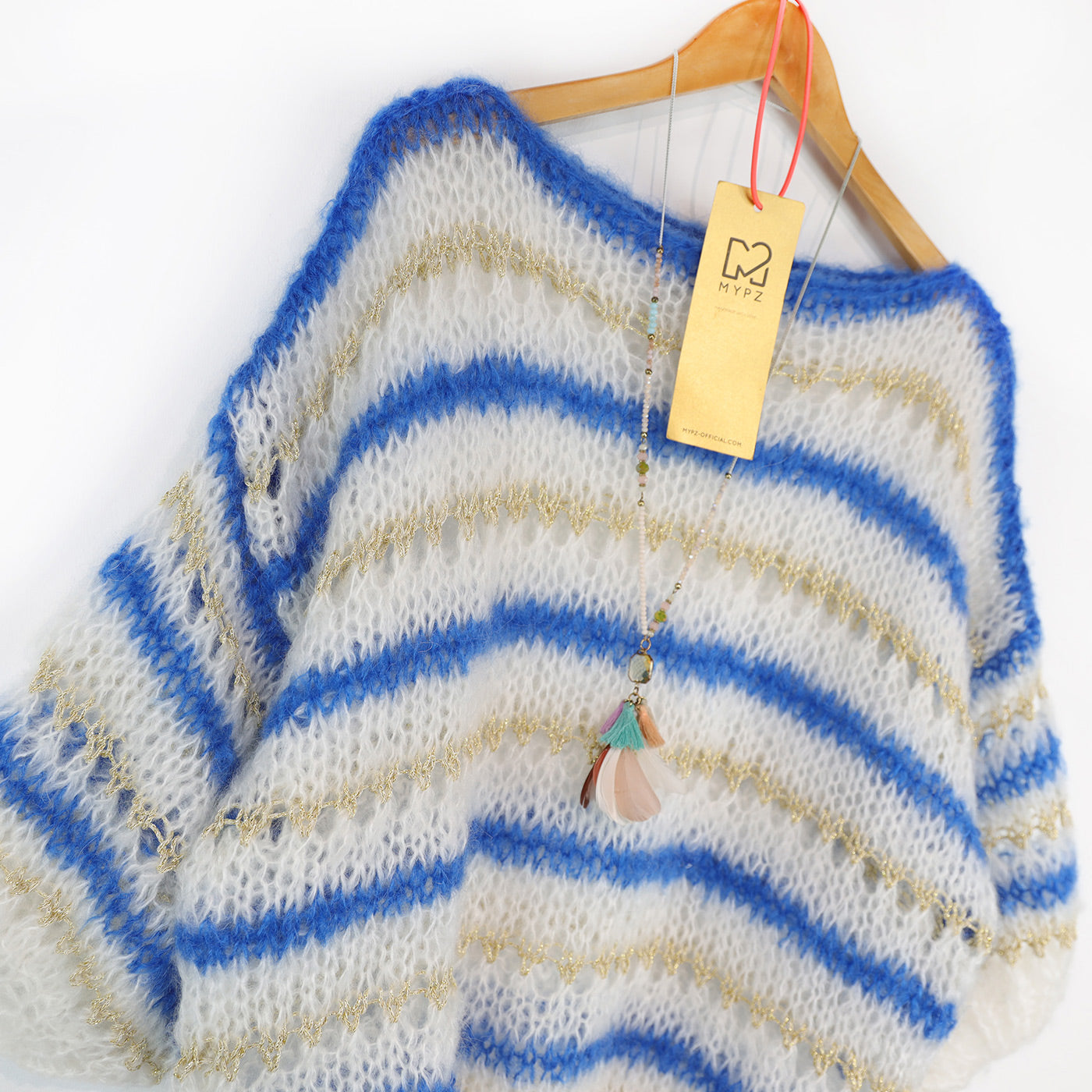 Strickset – MYPZ Light Mohair Azure Top No10 (ENG-NL-DE)