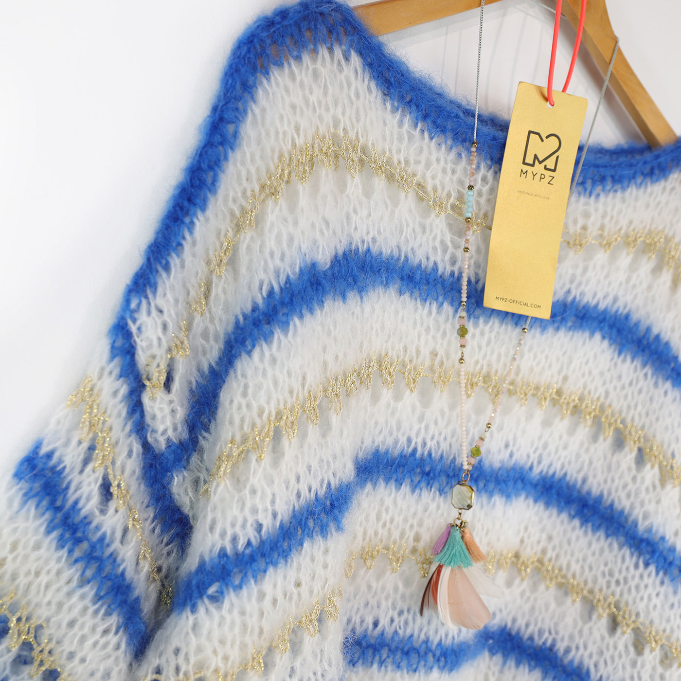 Strickset – MYPZ Light Mohair Azure Top No10 (ENG-NL-DE)