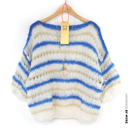 Strickset – MYPZ Light Mohair Azure Top No10 (ENG-NL-DE)