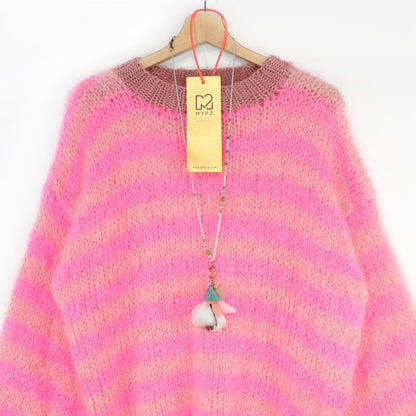 Strickset – MYPZ Light Mohair Pullover Sweet Bubblegum No8 (ENG-DE-NL)