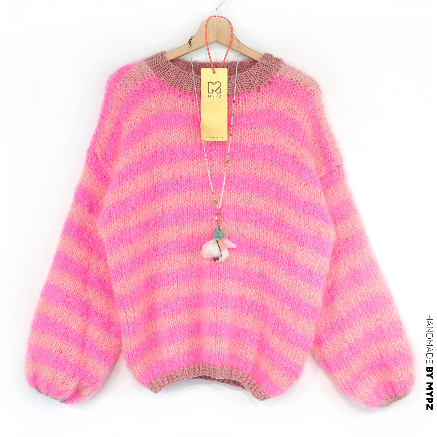 Strickset – MYPZ Light Mohair Pullover Sweet Bubblegum No8 (ENG-DE-NL)