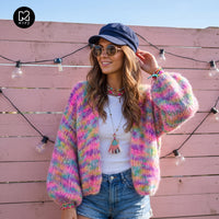 Strickset – MYPZ Short Chunky Mohair Cardigan Maia No.15 (ENG-NL-DE)