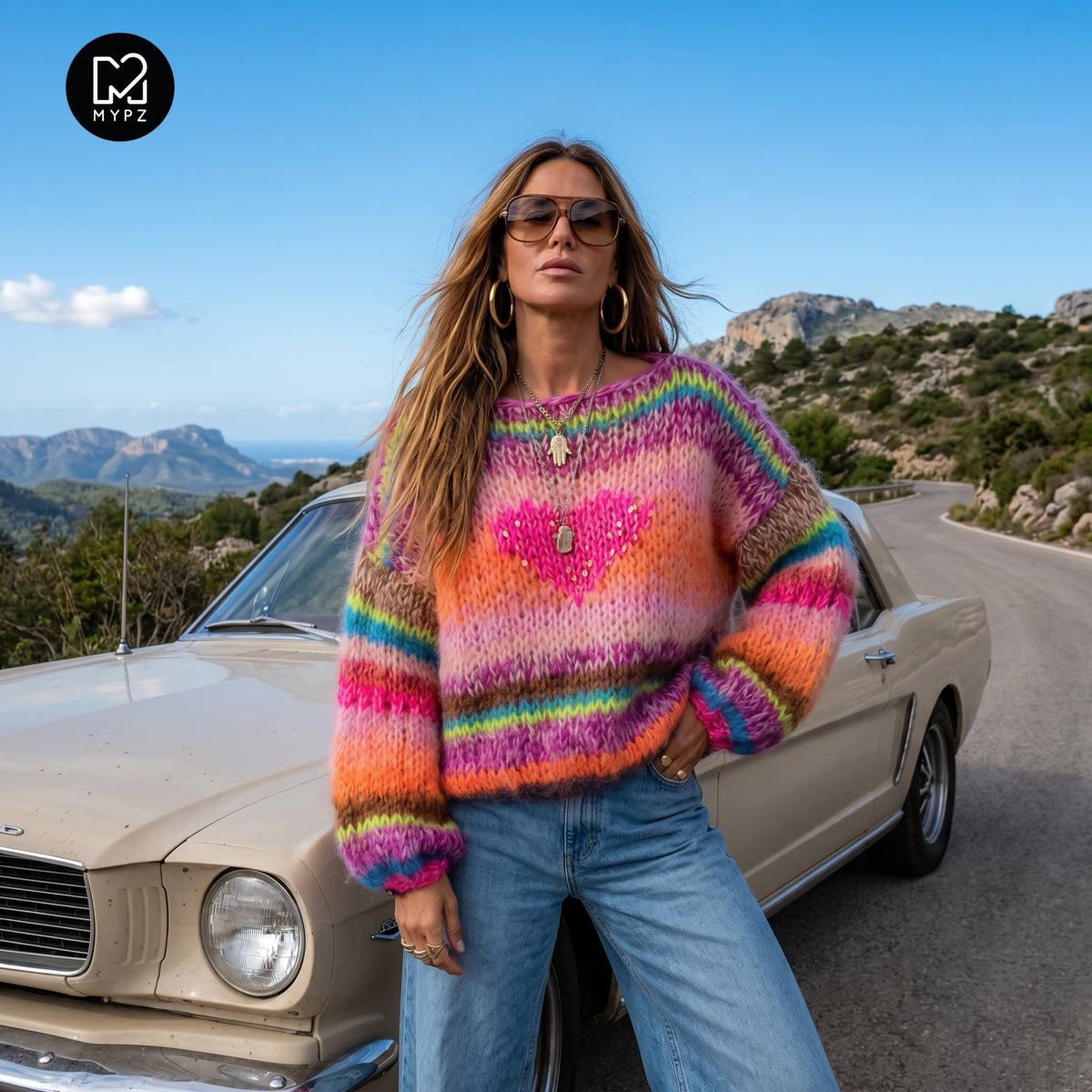 Strickset – MYPZ Short Chunky Pullover Nomad Nights No. 15