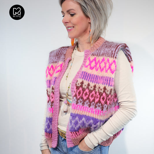 Knitting Kit – MYPZ vest True Love No6 (ENG-NL-DE)