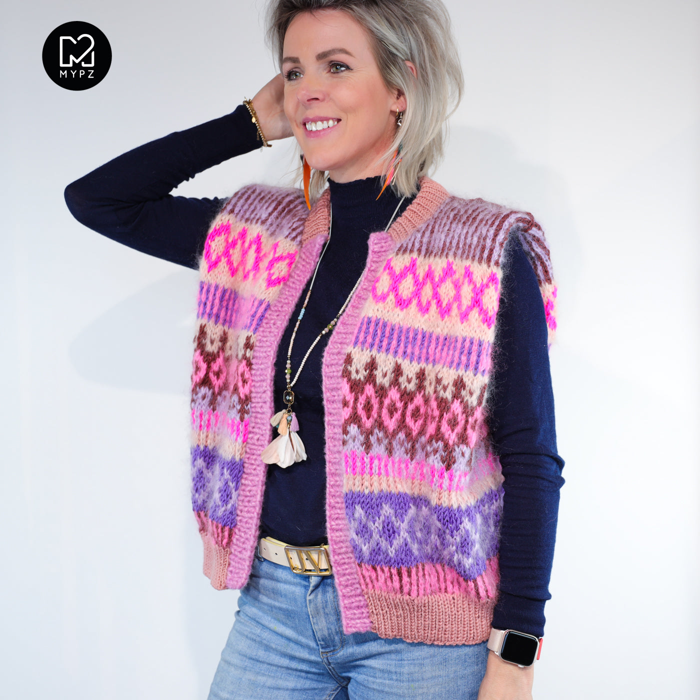 Strickset – MYPZ Nordic Weste True Love No6 (ENG-NL-DE)