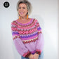 Strickset – MYPZ top-down sweater True Love No6 (ENG-NL-DE)