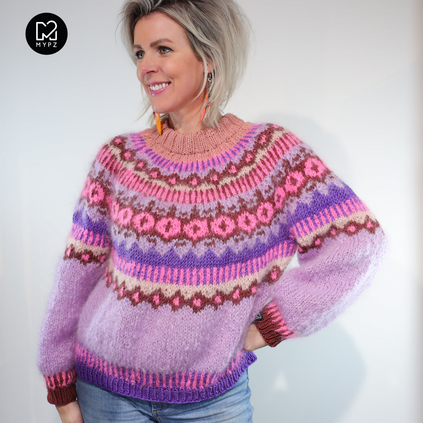 Strickanleitung – MYPZ top-down sweater True Love No6 (ENG-NL-DE)