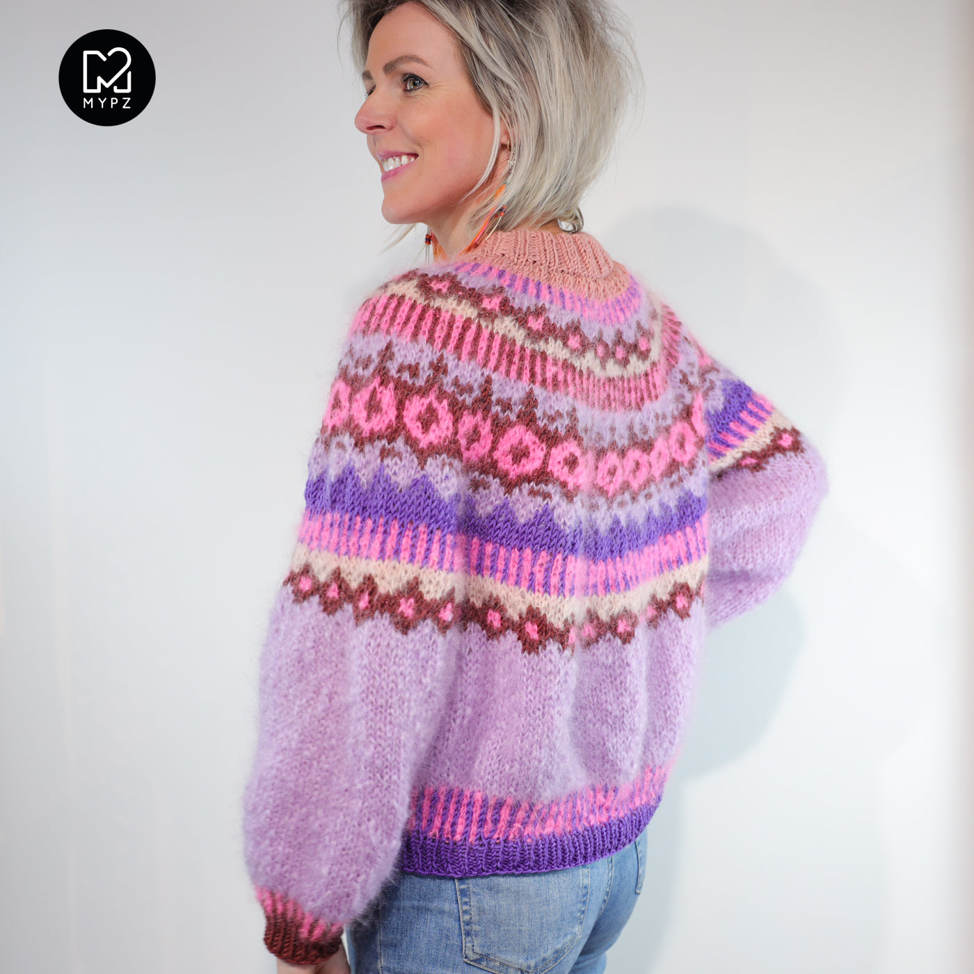 Strickanleitung – MYPZ top-down sweater True Love No6 (ENG-NL-DE)