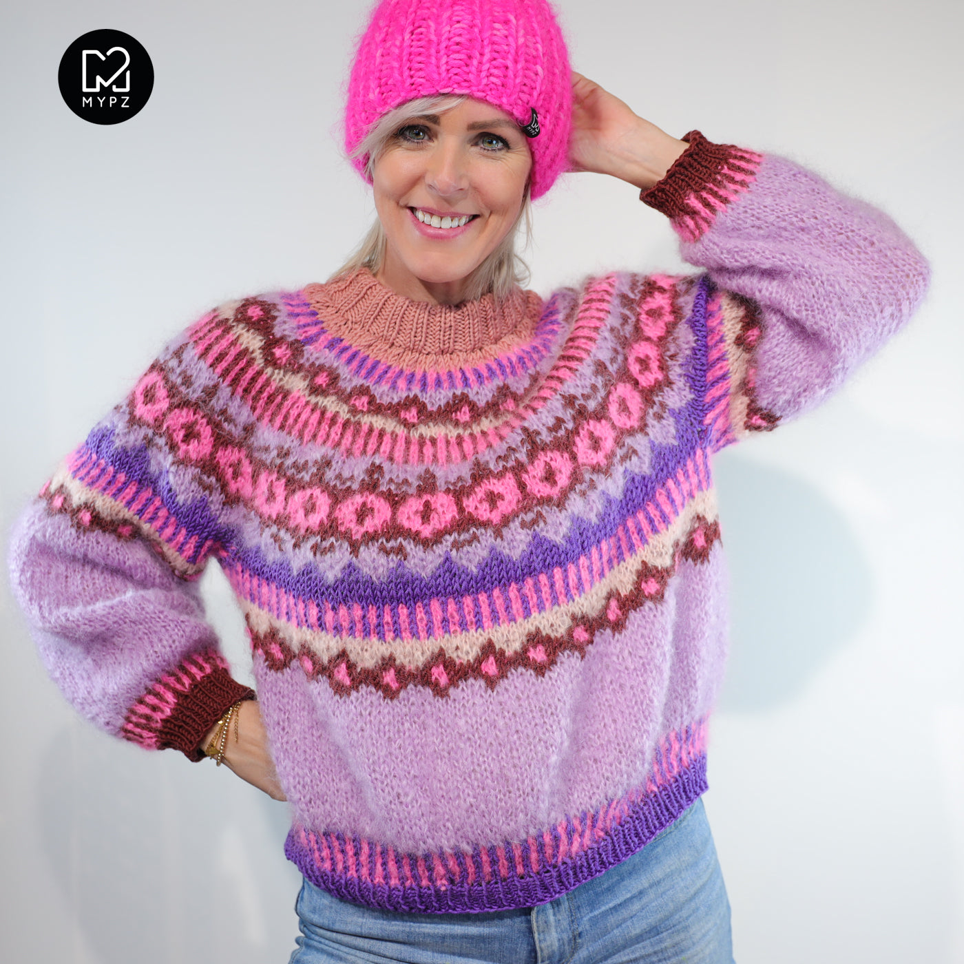 Strickanleitung – MYPZ top-down sweater True Love No6 (ENG-NL-DE)