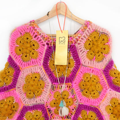 Häkelanleitung - MYPZ Poncho Pecan (ENG-DE-NL-ES-FR-IT-DA-SV-NO)