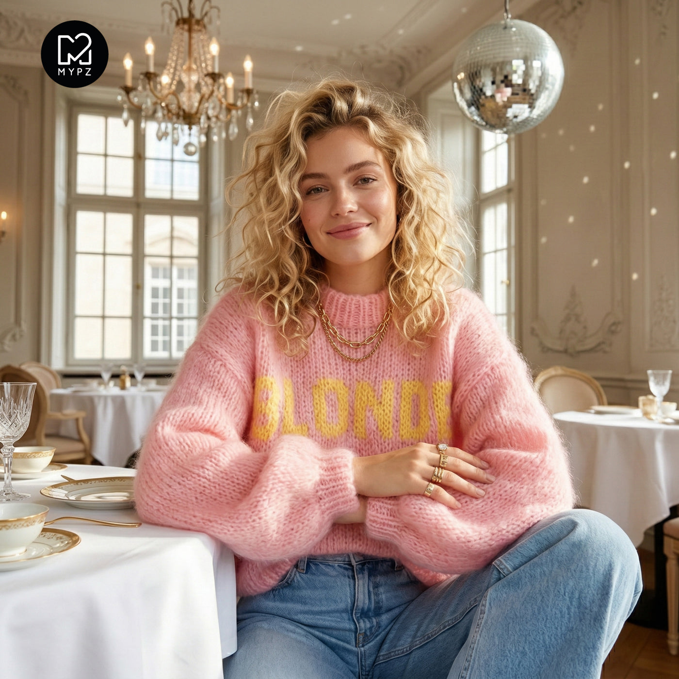 Strickset – MYPZ Light Mohair Pullover Blonde No8 (ENG-DE-NL)