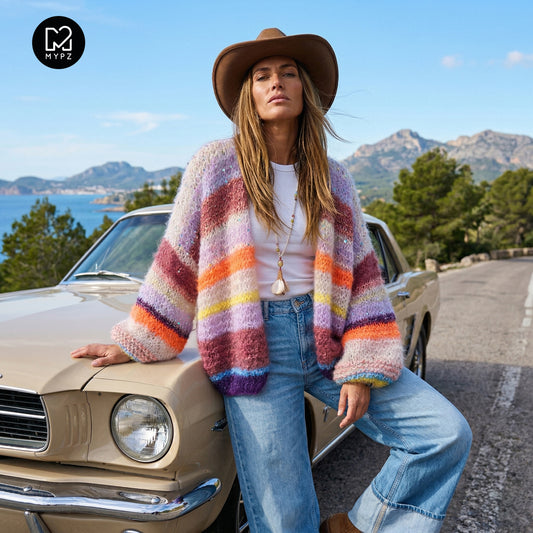 Strickset – Light Mohair Cardigan Sasha No.12 (ENG-NL-DE)