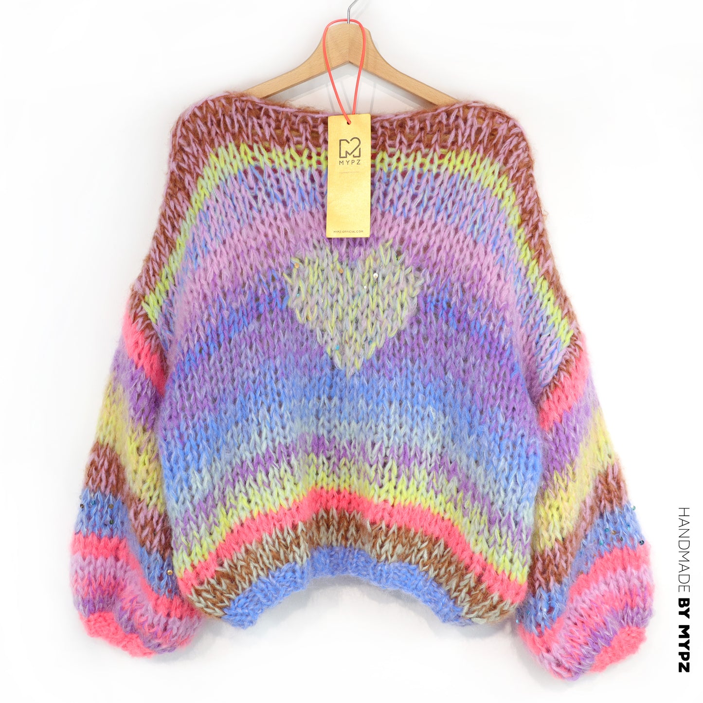 Strickset – MYPZ Short Chunky Alpaca-Mohair Pullover Lake No15 (ENG-NL-DE)