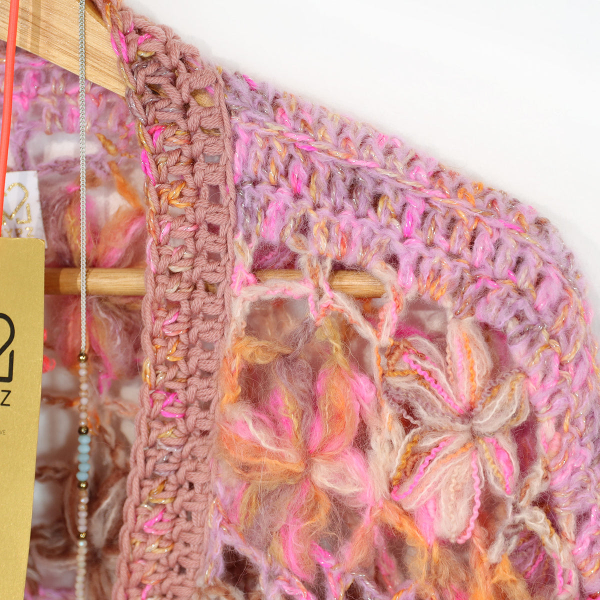 Häkelanleitung - MYPZ Short Wildflower Cardigan Pecan (ENG-DE-NL-ES-FR-IT-DA-SV-NO)