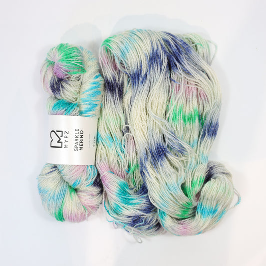 MYPZ Sparkle Merino Blue Lagoon