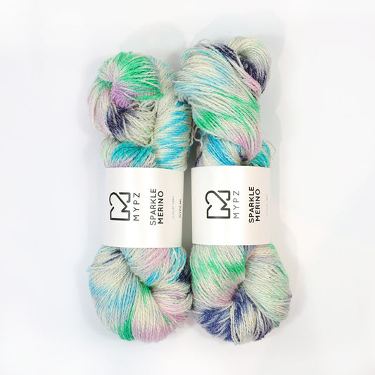 MYPZ Sparkle Merino Blue Lagoon