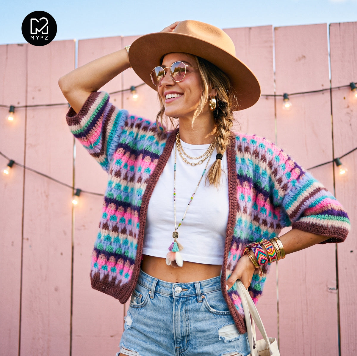Häkelset - MYPZ Sprinkle Cardigan no.5 (ENG-NL-DE)