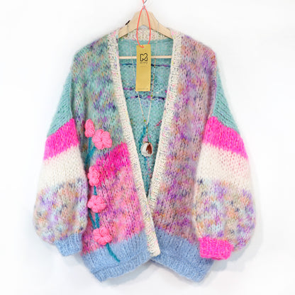 MYPZ Chunky Mohair Wild Romance Strickjacke
