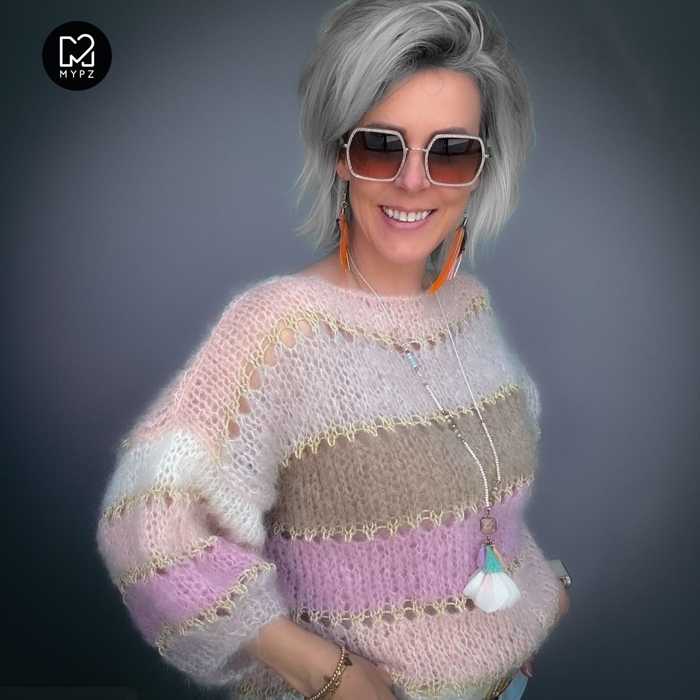 Strickset – MYPZ Light Mohair Top Beige No10 (ENG-NL-DE)