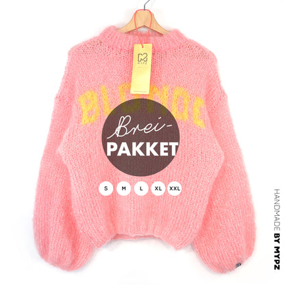 Strickset – MYPZ Light Mohair Pullover Blonde No8 (ENG-DE-NL)