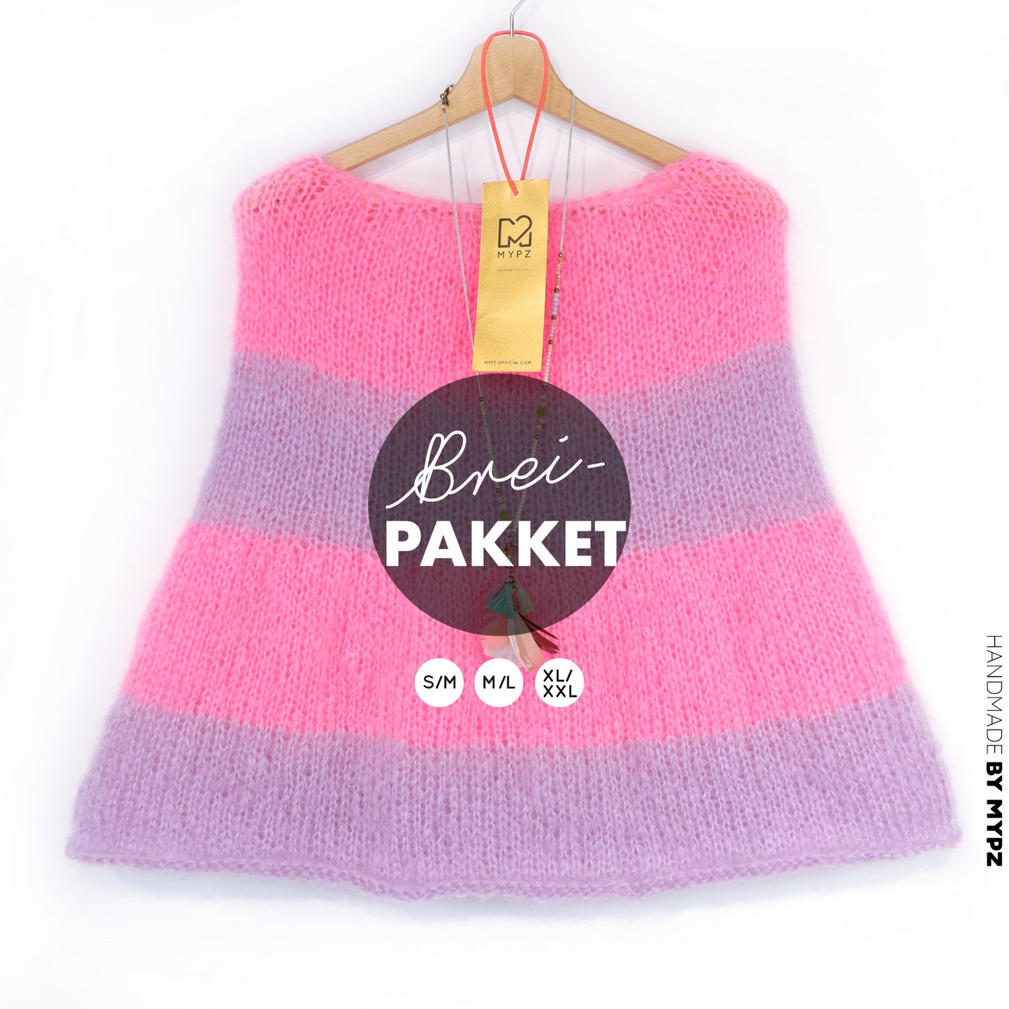 Knitting Kit – MYPZ Candy Cape No8 (ENG-NL-DE)