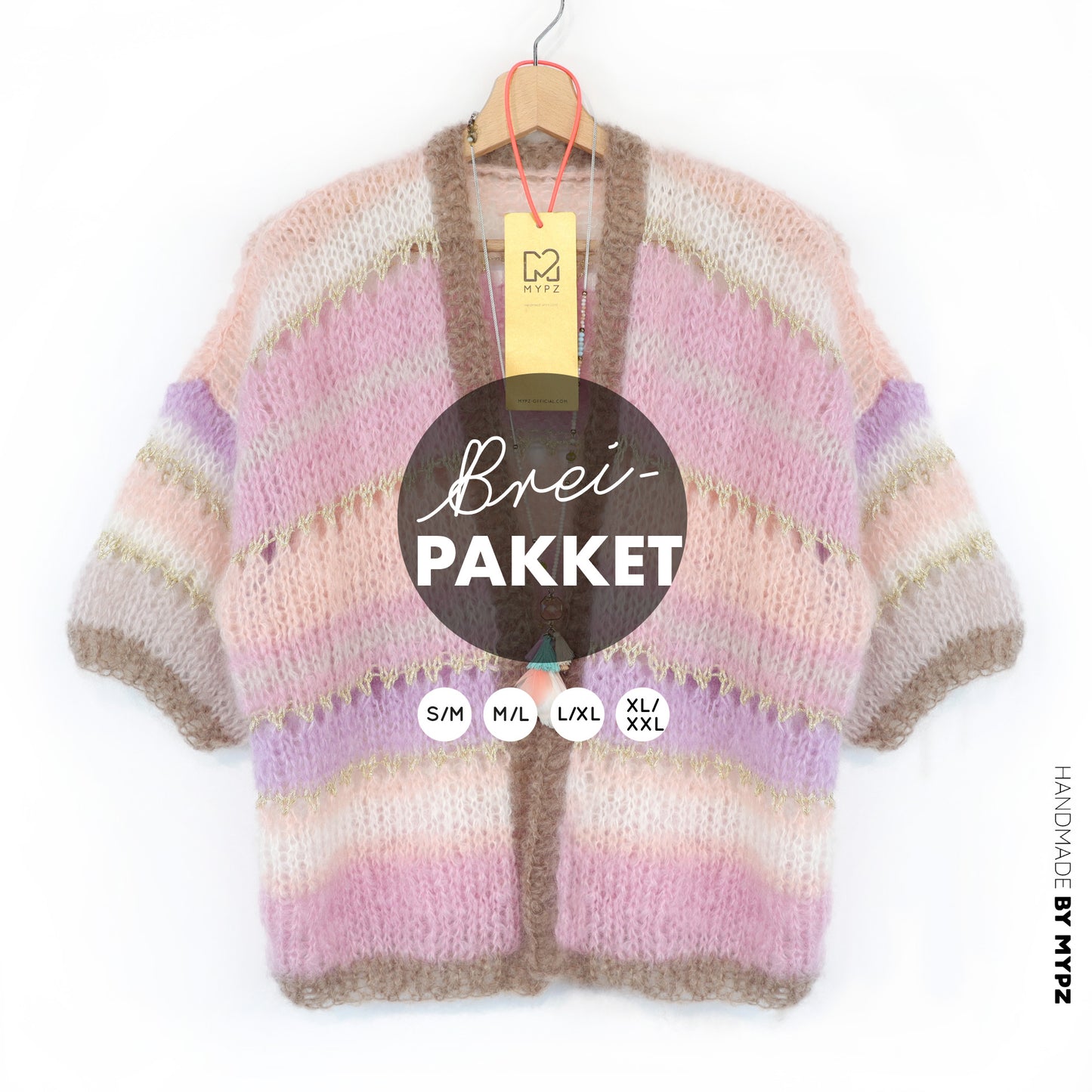 Strickset – MYPZ Light Mohair Cardigan Milana No10 (ENG-NL-DE)