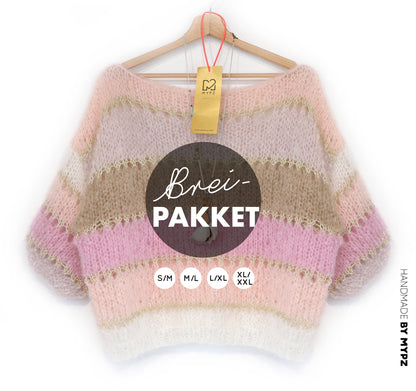 Strickset – MYPZ Light Mohair Top Beige No10 (ENG-NL-DE)