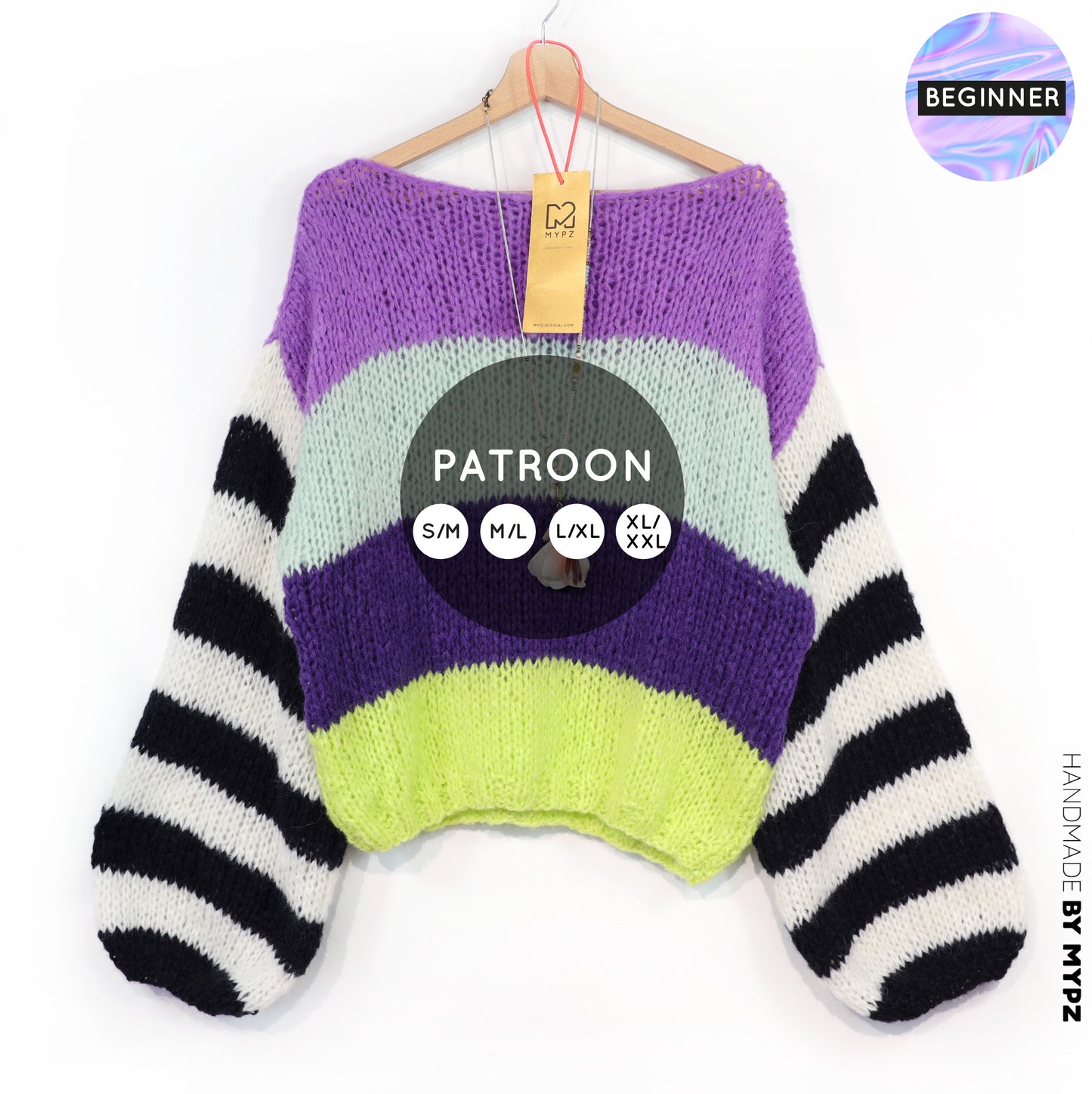 Strickanleitung – MYPZ  Light Alpaca Pullover Cloud Kiss No10 (ENG-NL-DE)