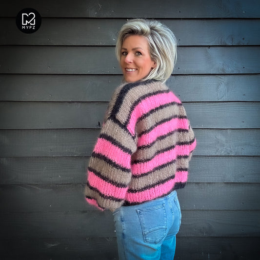 Strickset – MYPZ Kurze Mohair Cardigan Zumy No10 (ENG-NL-DE)