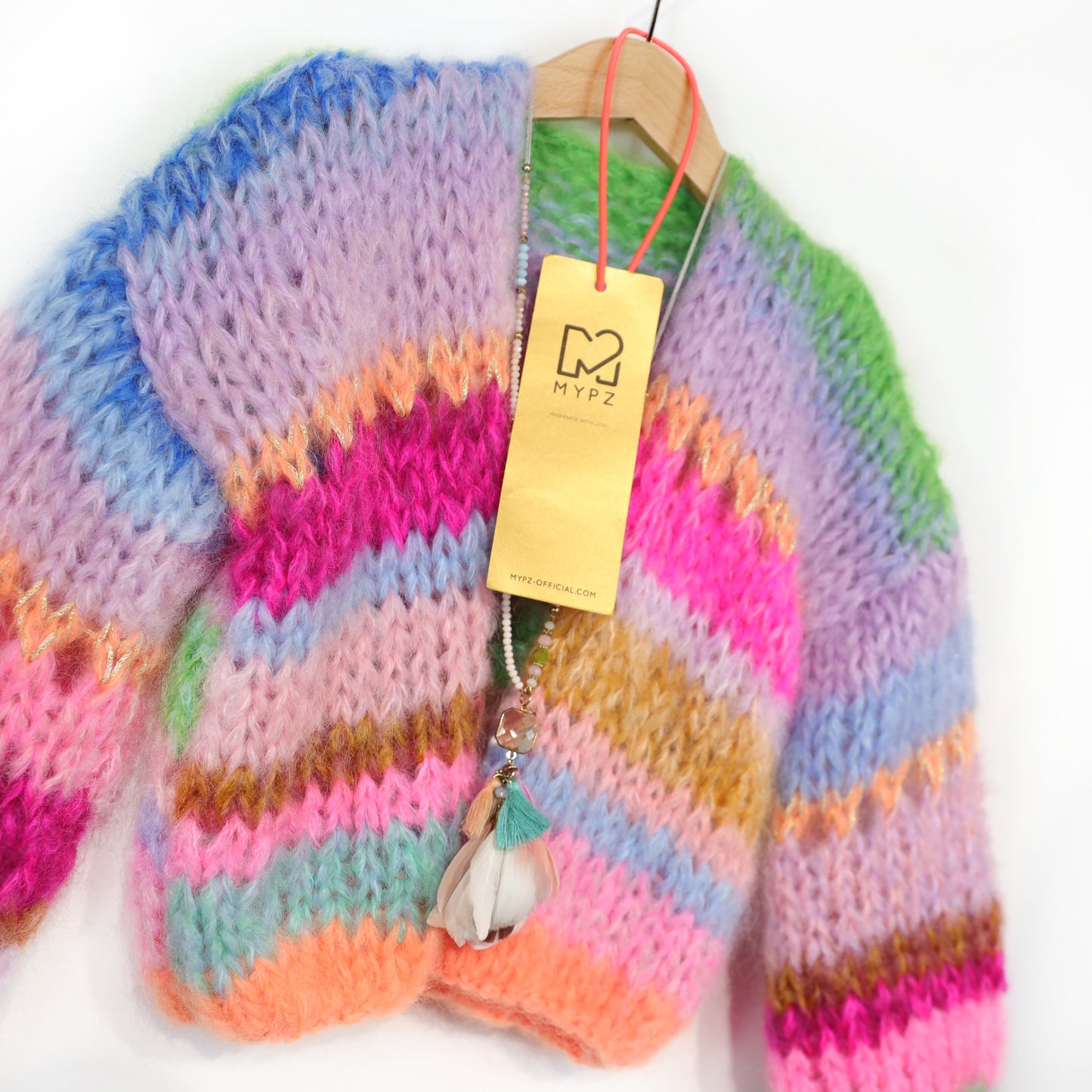 Strickanleitung – MYPZ Chunky Mohair Cardigan GIRLZ No12 (ENG-NL-DE)
