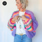 MYPZ Chunky Mohair Cardigan Madeira