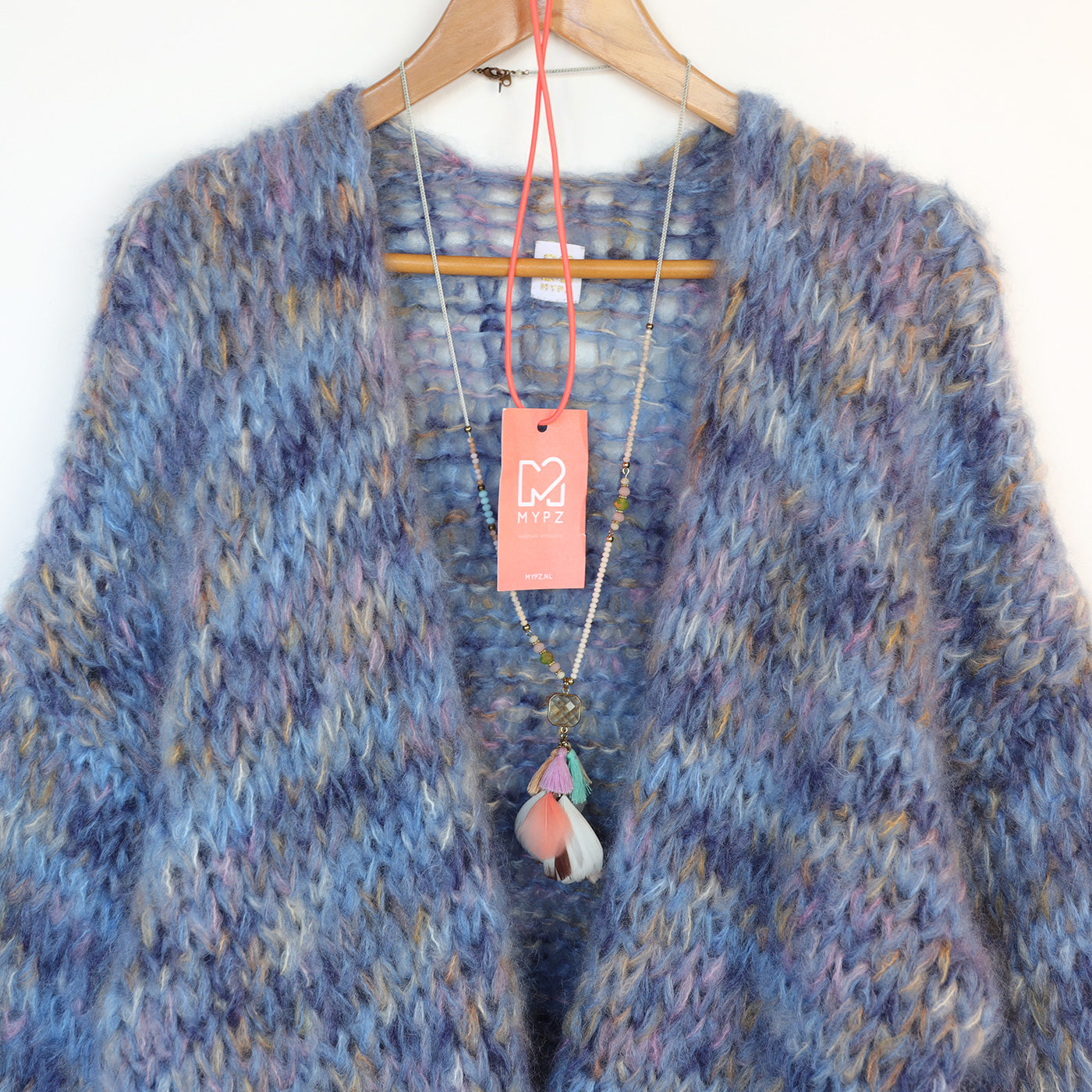 Strickset – MYPZ Kurze Chunky Mohair Cardigan Western No.15 (ENG-NL-DE)