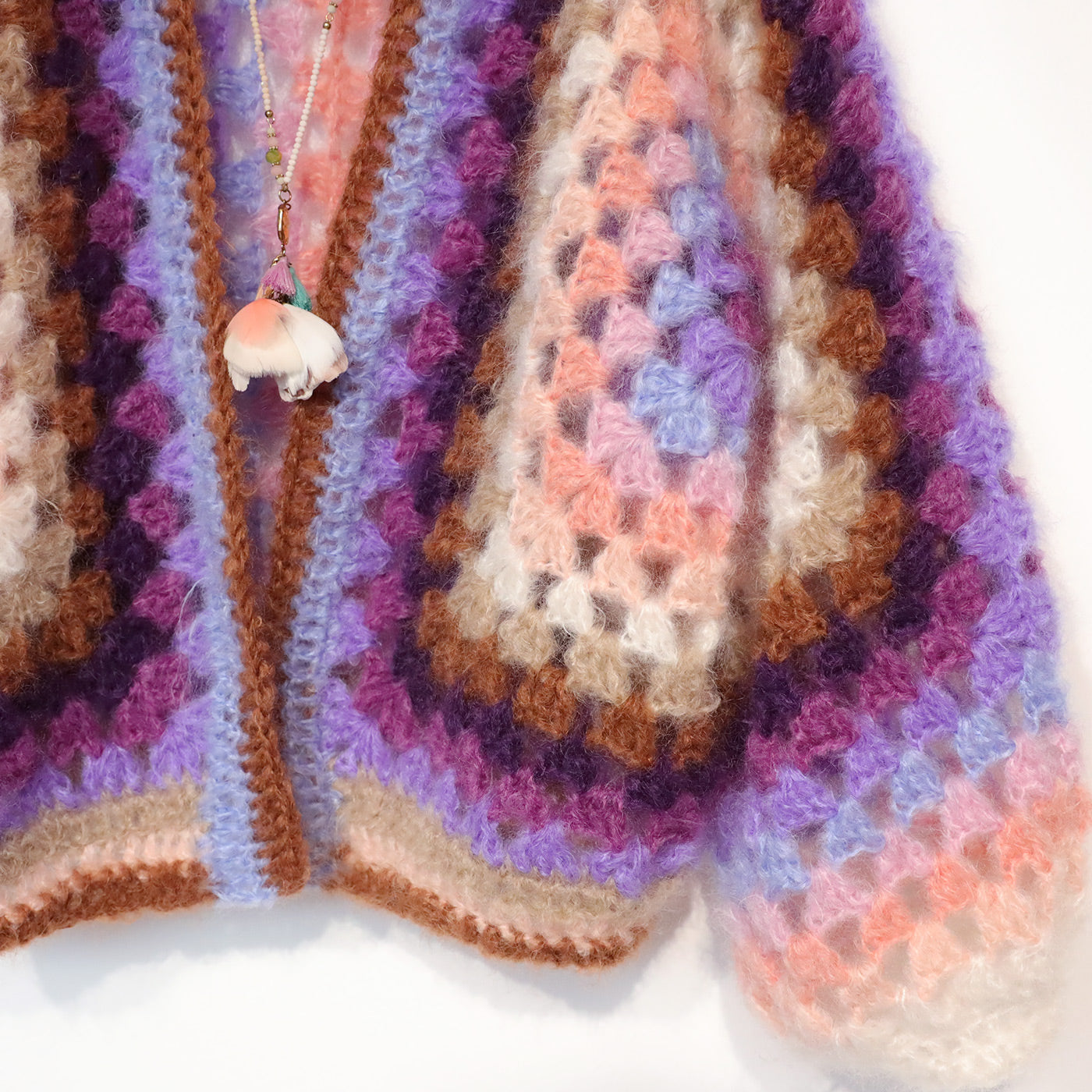 Häkelanleitung - MYPZ Hexagon Cardigan Pink Vibes (ENG-NL-DE)
