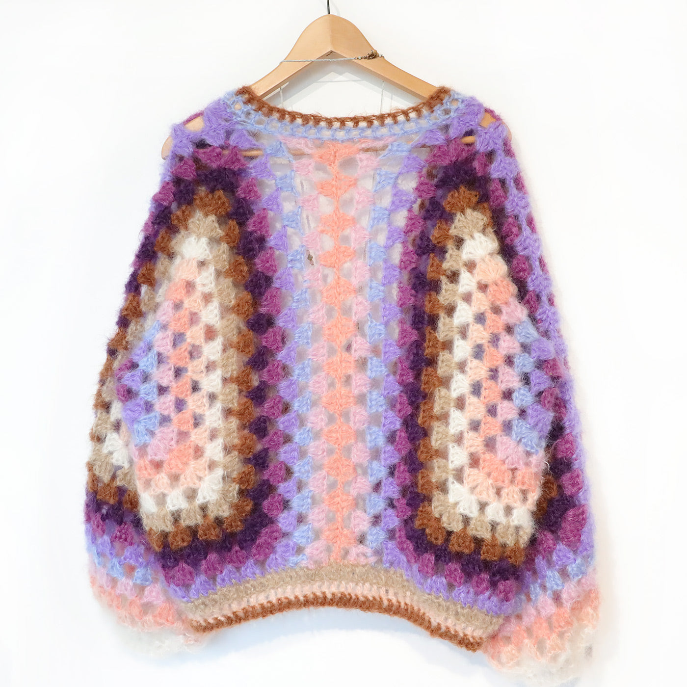 Häkelanleitung - MYPZ Hexagon Cardigan Pink Vibes (ENG-NL-DE)